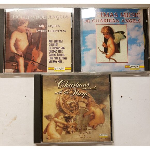 CD "Christmas Music for Guardian Angels" 1997 3 CD Pack 37 songs Multiple Artist - Picture 4 of 5